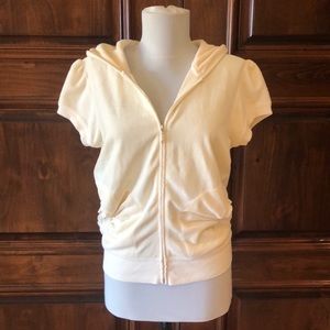 Juicy Couture Short Sleeve Hooded Sweatshirt